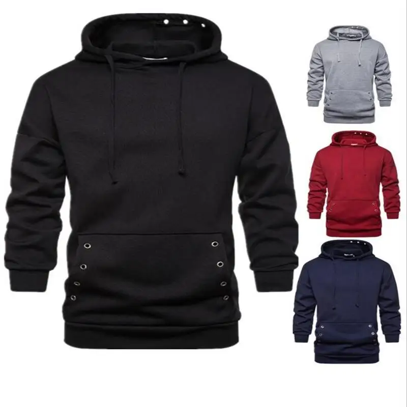 

Wholesale 2021 custom fitness mens pullover jacket hoodie jogging men tracksuit sweatshirts men's hoodies set, Picture