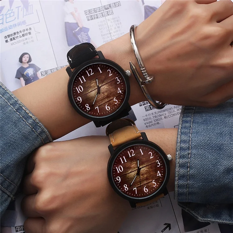 

Fashion Wrist Watch Women Ladies Quartz Wristwatches Clock Female Hours Large Dial PU, Picture
