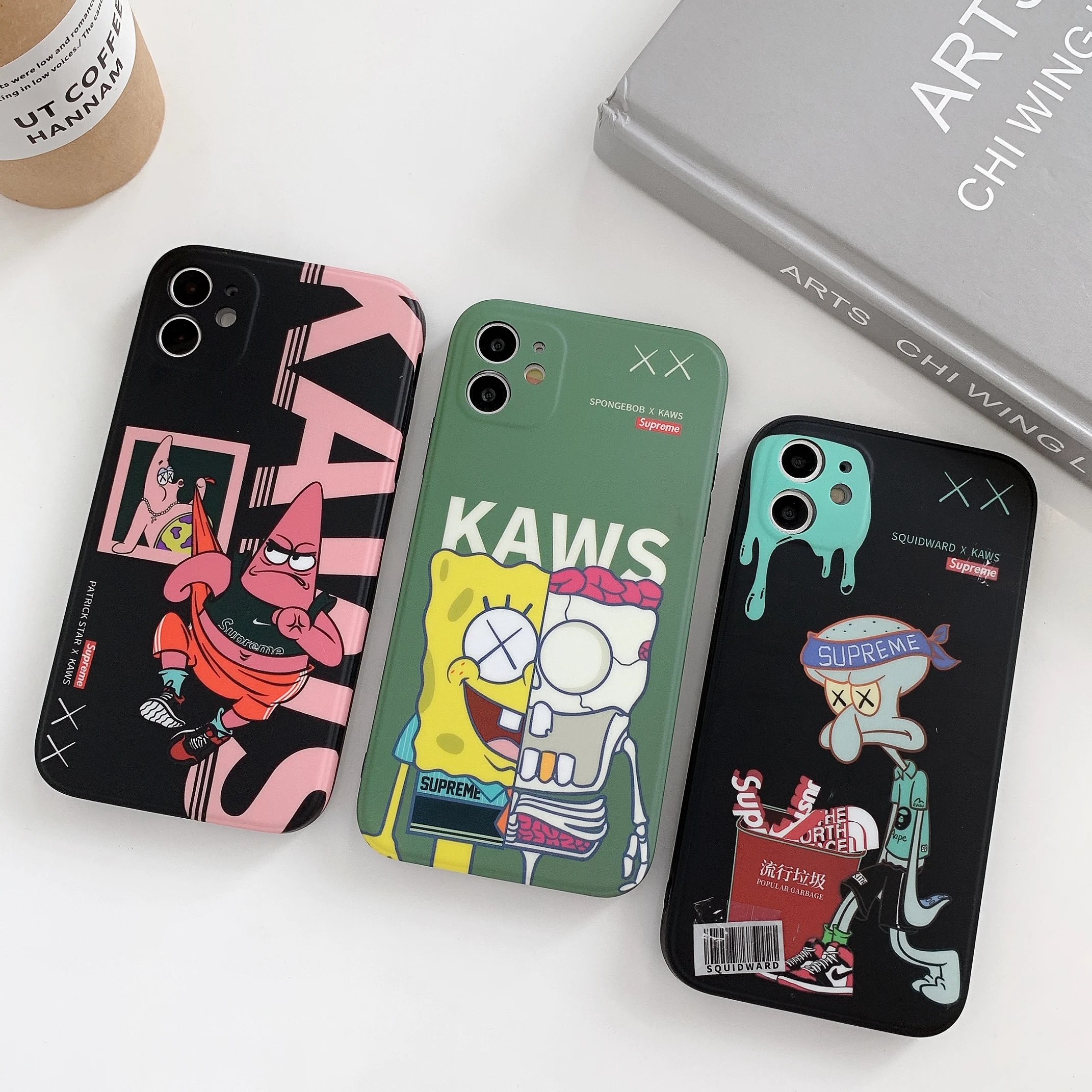 

Funny Fashion Brand Man Cover For Apple Iphone 12 11 Pro max/xs Soft IMD Mobile Phone Protective Case 8plus Xr