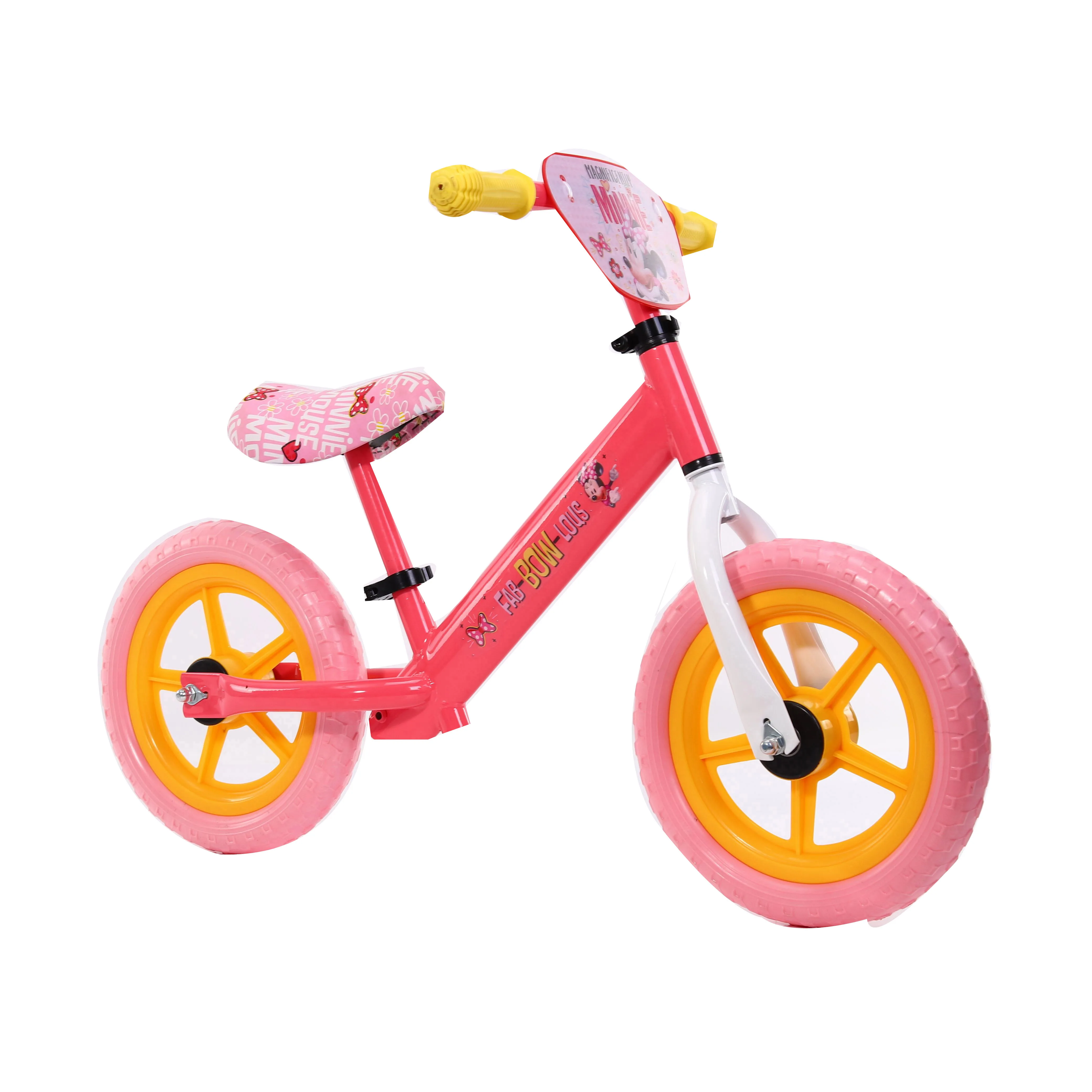 Cheap  factory sale girls baby balance bike/light  children pink balance bicycle / Air wheels Balance sport bicycle with V-brake