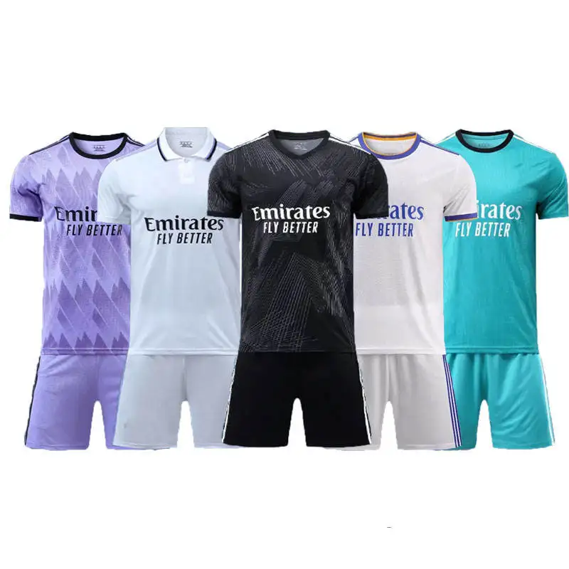 

22-23 Wholesale Sport Soccer Uniform Custom Logo Soccer Wear For Club Soccer Jersey