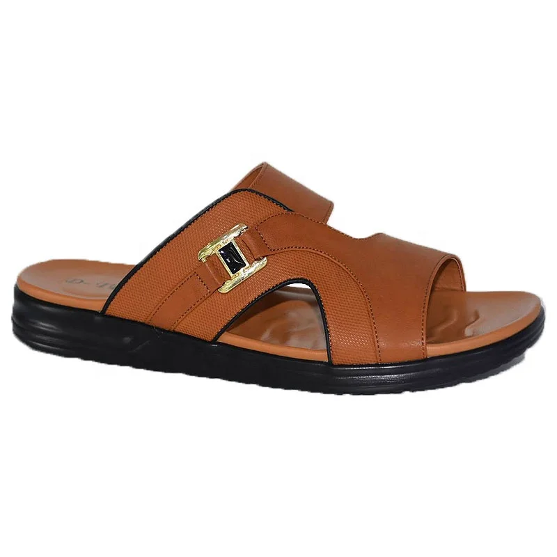 

New Fashion Top Grade Slippers Men Summer Beach Summer Slipper Man Slipper, Brown