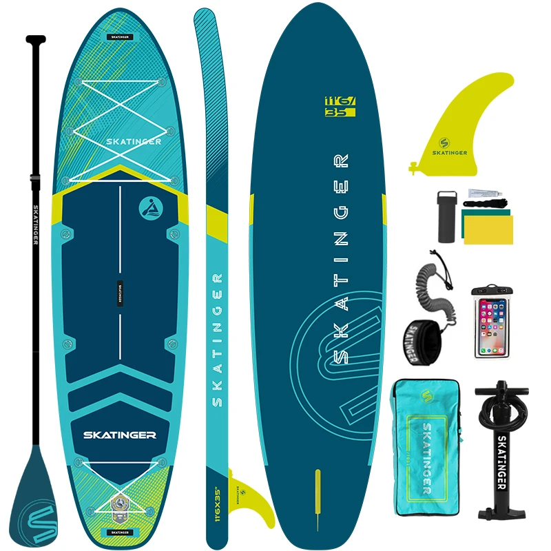 

Skatinger china factory hot selling surfboards lower price inflatable SUP for dropshipping