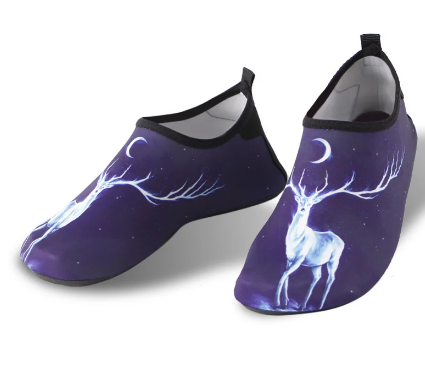 

New Design Water Swim Shoes Quick-Dry Barefoot Aqua Beach Socks for Women Men, Custom color