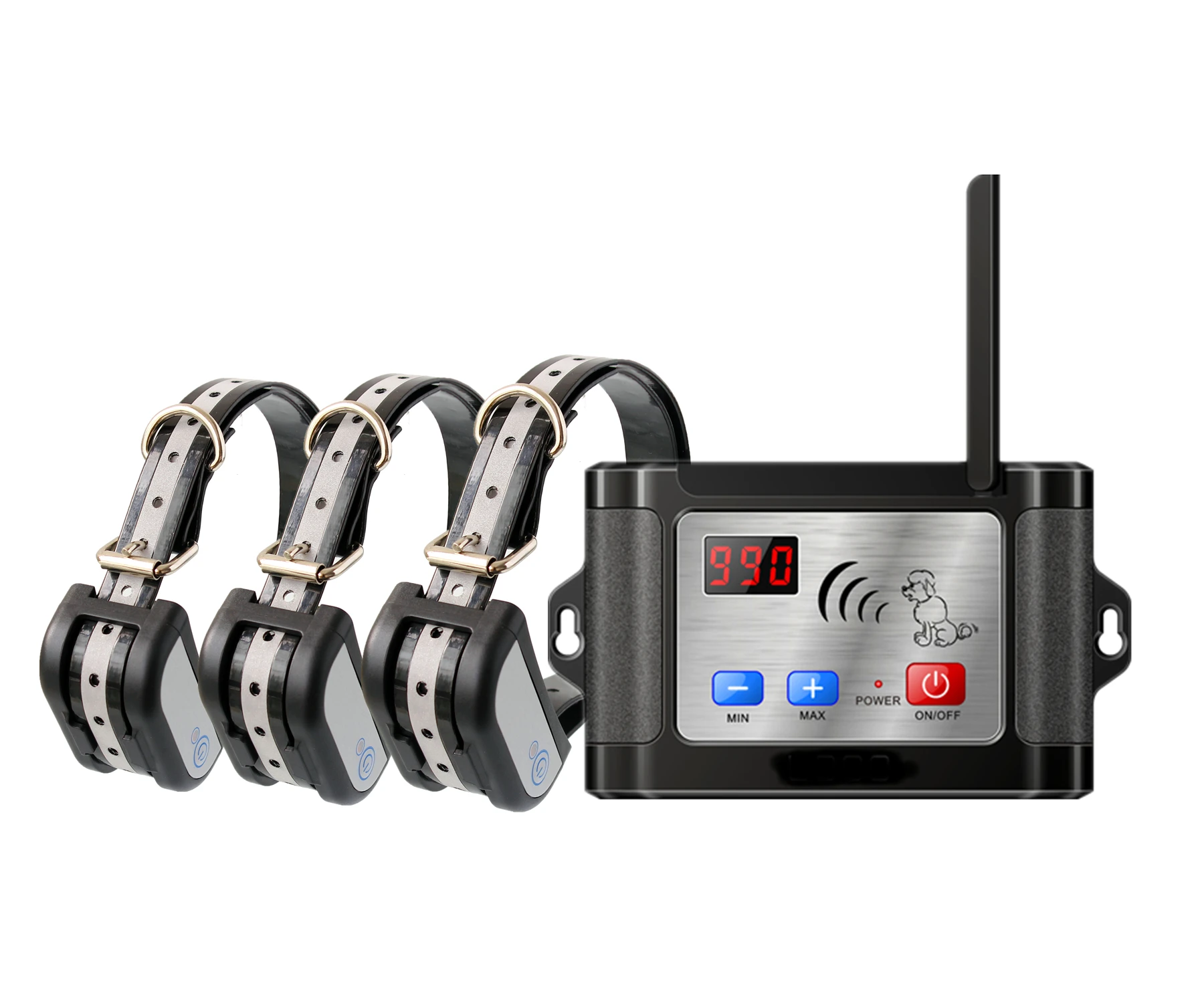 

Waterproof Recharge Wireless battery Dog Fence System with remote dog training collar