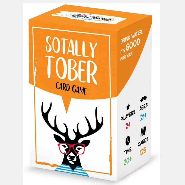 

Sotally Tober Drinking Game Adult drinking party card games