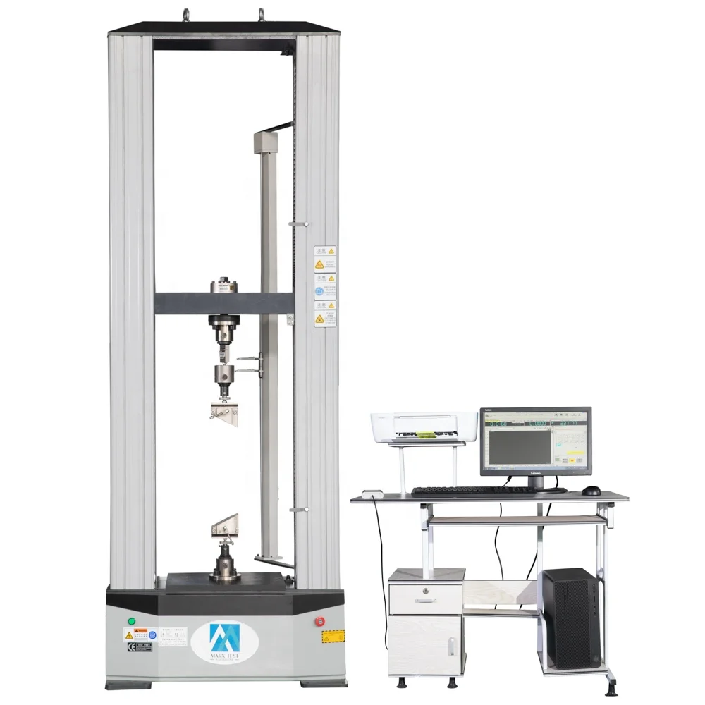

100KN Computerized Electromechanical Geotextile Textile Tear Strength Testing Equipment Tear Testing Machine