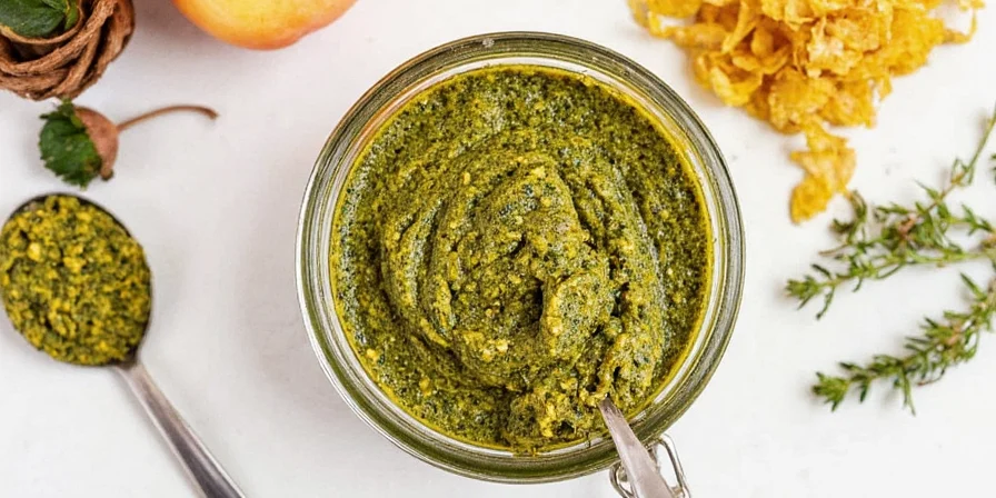 Herb Butter Spread on Toast