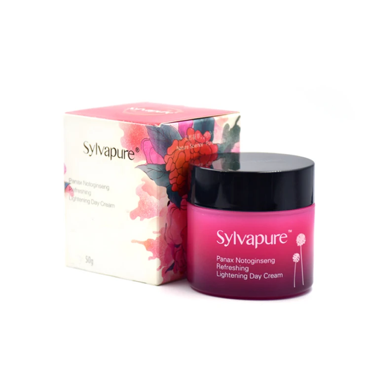 

Day Night Hot Sale Skin Care Moisturizing Beauty Oil Control Whitening Organic Notoginseng Face Cream