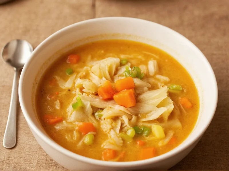 Weight Watchers Cabbage Soup Recipe: Points & Instructions