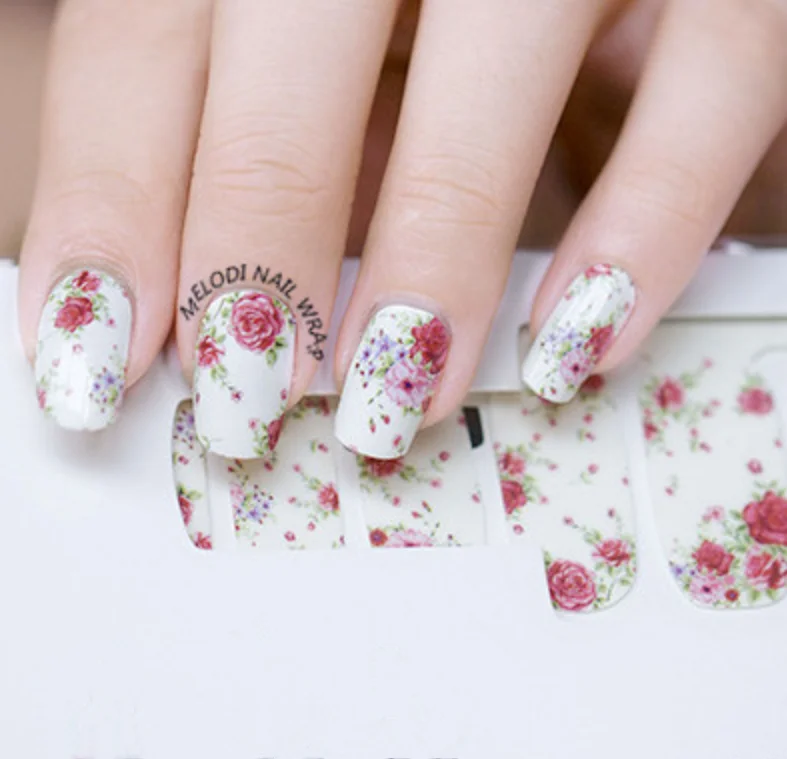 

Wholesale Custom Nail Wraps nail art decoration sticker, jamberry nail sticker, real nail polish nail strips, Multiple colour