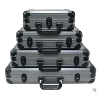 

New 200-400pcs Casino Texas Poker Chips Capacity Suitcase Black Jack Container Case/Box Thick Aluminum Suitcase