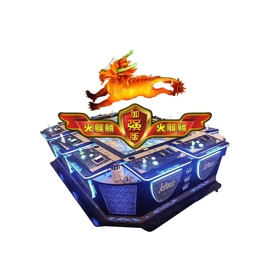 

Popular 2/3/4/6/8/10 Players Hunter Arcade Fishing Table Gambling Machine Fire Kirin Plus Fishing Hunter Game Software