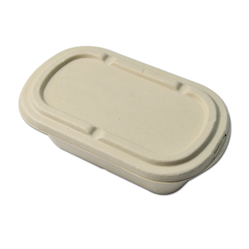 

Paper Fast Food Box Recycle Biodegradable Bamboo Lunch Box Take Away Paper Picnic Tableware