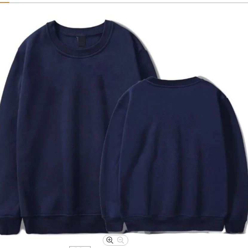 

2021 long sleeve polyester with warm fleece sweater men's round neck trend spring autumn versatile wear pure cotton sweater men, Black