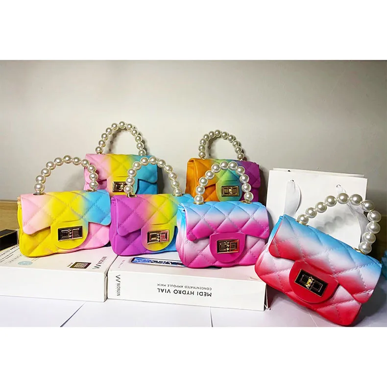 

Wholesale baby messenger bags kids crossbody purse lil girl purses bags minilil jelly girls crossbody bag, Picture