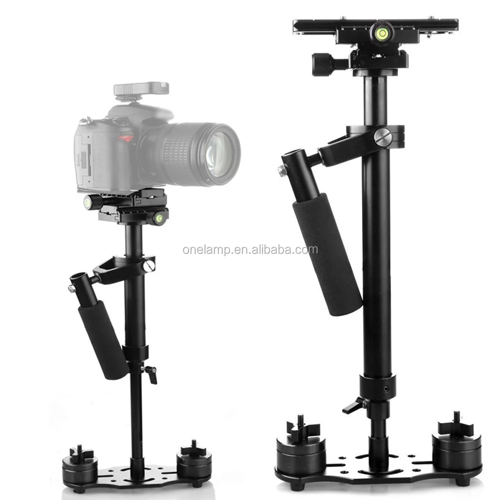 Handheld DSLR Camera Stabilizer Tripod Monopod with Quick Release Plate S60