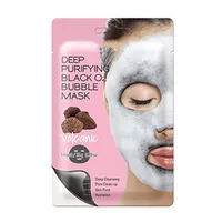 

Factory OEM Korea Cosmetics Deep Purifying Black O2 Bubble Mask For Face Sheet Mask