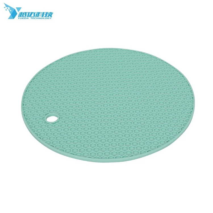 

Custom Logo Silicone Lick Pad Silicon Desk Round Green Pad Silicone Cushion Pad, Customized color