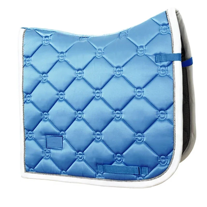 

2021 New Fashion Blue Saddle Pad Horse Riding Products Custom Equine Equipment, Customized color