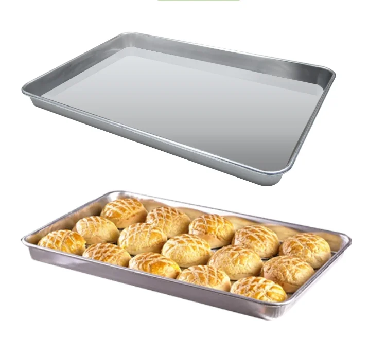 

Hight quality Iron cake set pan baking tray cake square cake pan bread tray bakery, Silver