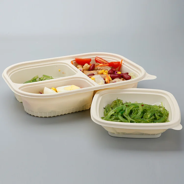 

Plastic Corn Starch Food Bento Biodegradable Disposable Lunch Box