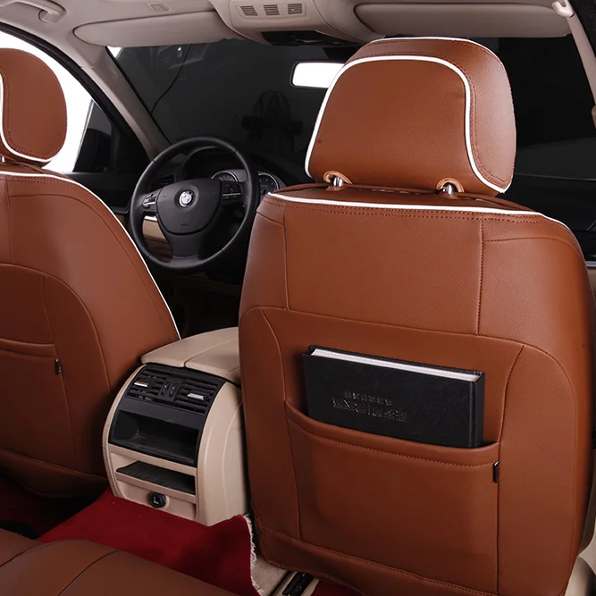 
9 Pcs 3D leather car seat covers design for BMW Volvo 