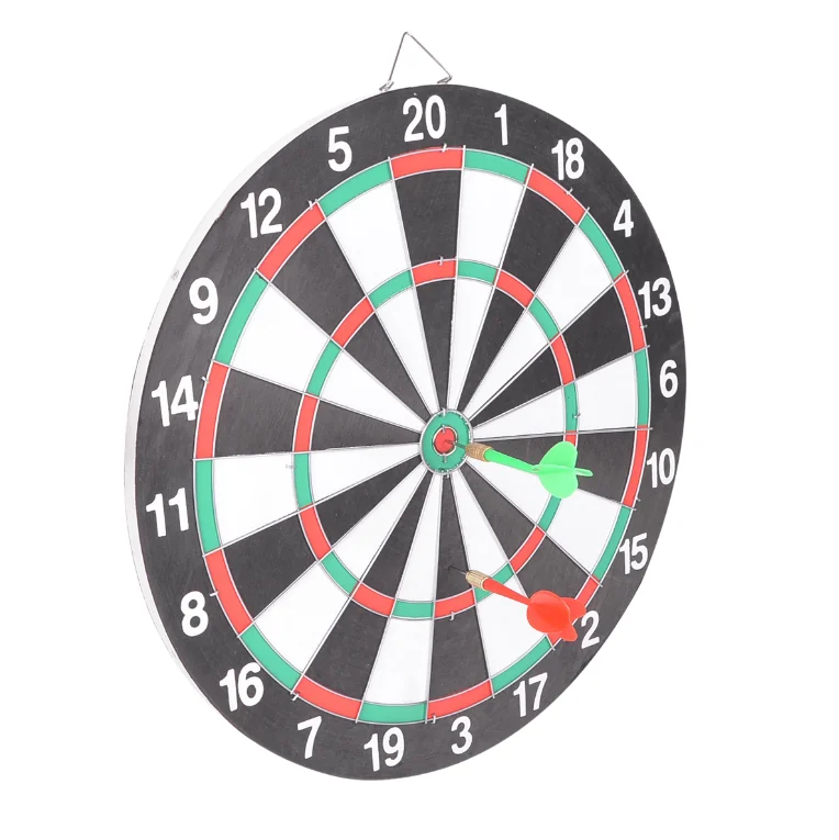 

2021 Royalunion Club 14in Reversible Board with Two Games, Dartboard Surround with 6 Darts and Dart Board, Customers' requirements