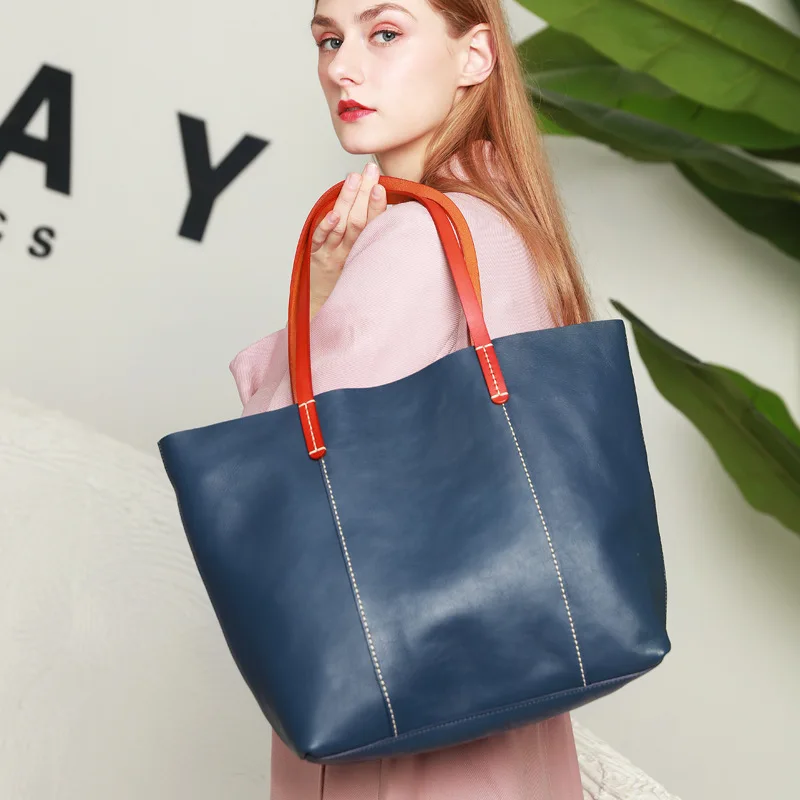

Elegant trendy fashion totes bag designer genuine handbags for women luxury handbags ladies handbags 2021