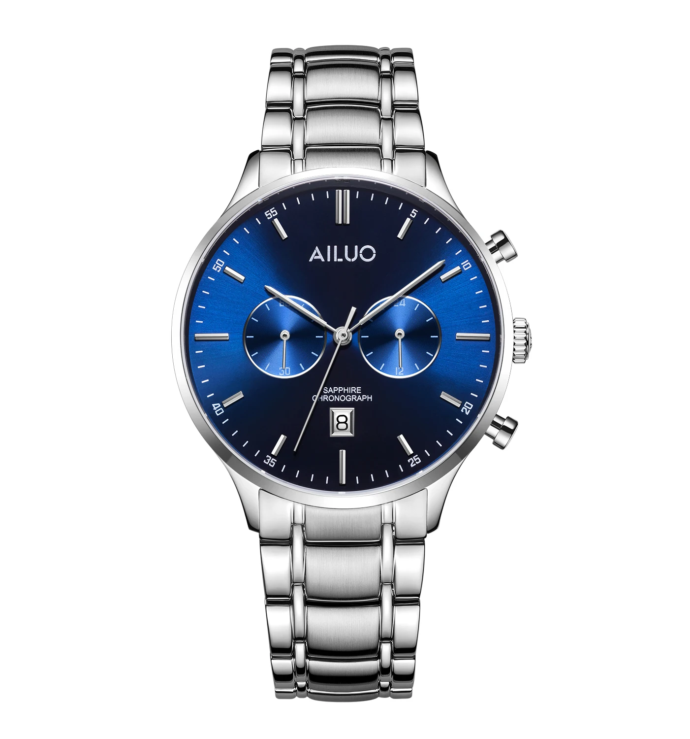 

2020 Classic Men Business Luxury Wrist Watch Stainless Steel Waterproof Quartz Watches