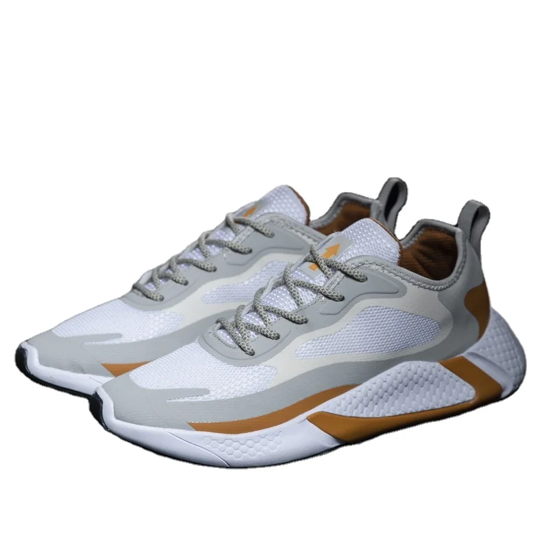 

Plus size men shoes fall fashion reflective trend sports shoes student outdoor casual running shoes, Black beige white