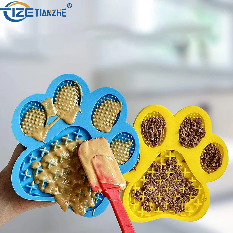 

Butter Lick Pad With Strong Suction To Wall Food Grade Silicone Dog Lick Mat Sucker Dog Lick Pad Dog Lick Mat