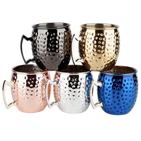 

550ml stainless steel moscow mule mug copper cocktail mugs