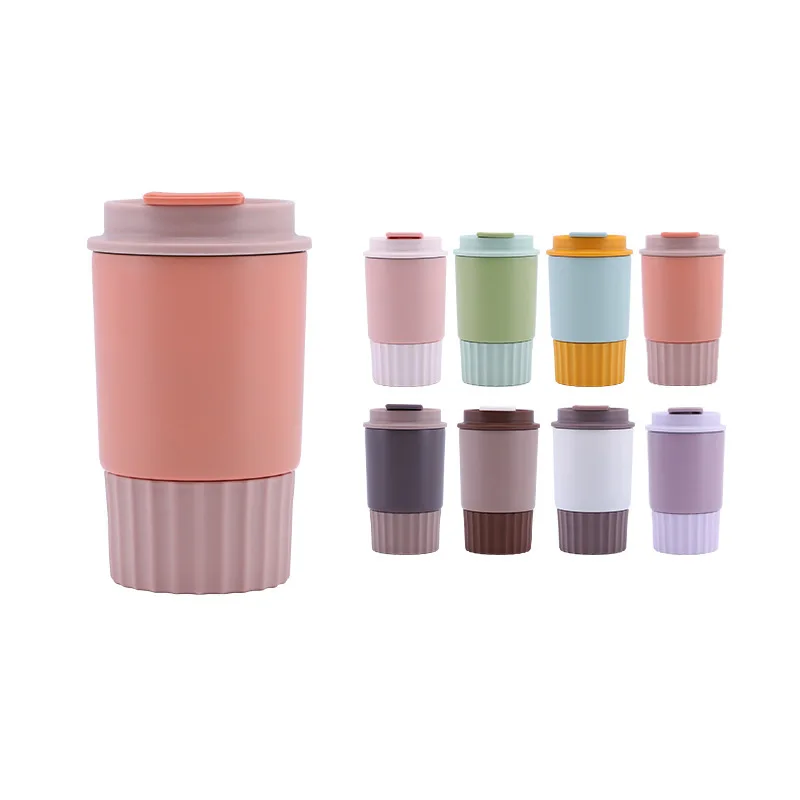 

HY Simple stainless steel water cup cold insulation octagonal insulated cup Women's high beauty portable car coffee cup