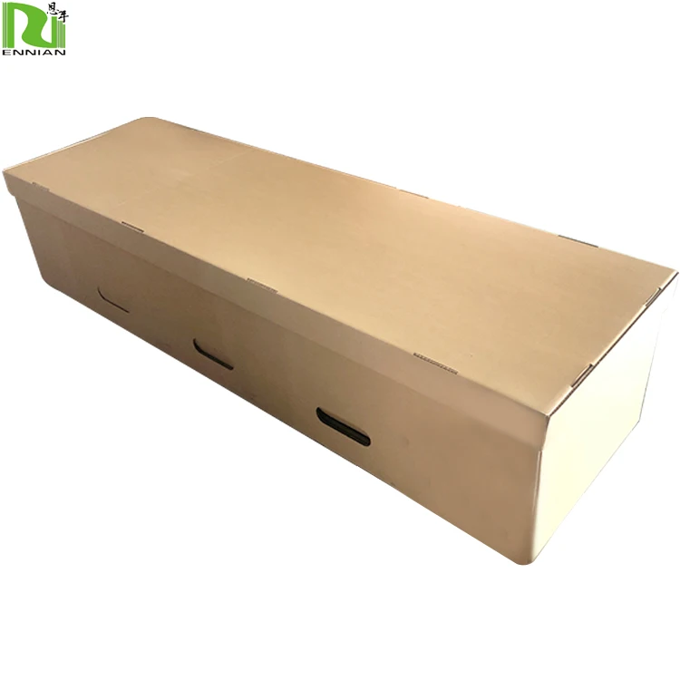 cardboard coffin