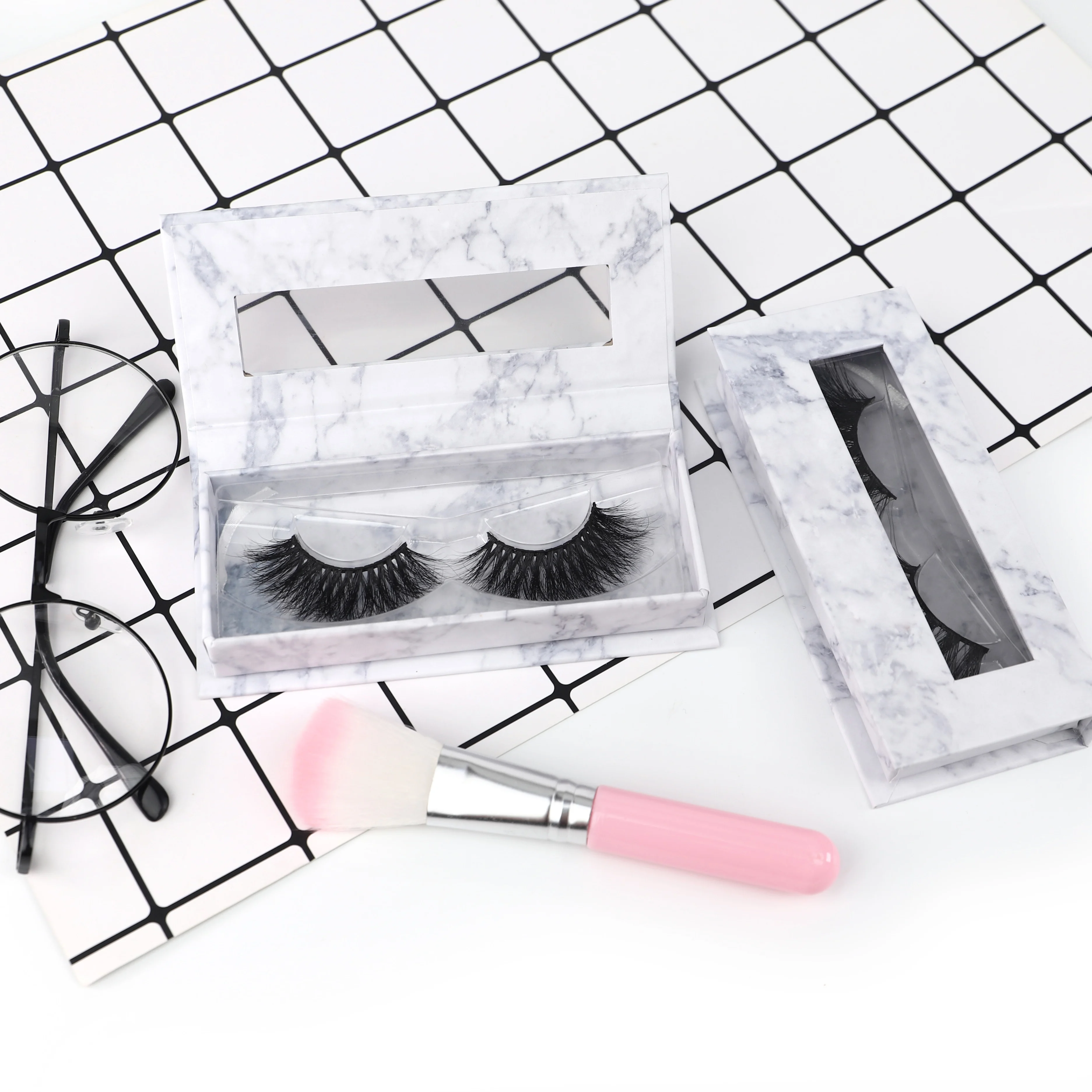 

lashes manufacturer 100% mink eyelash false eyelash