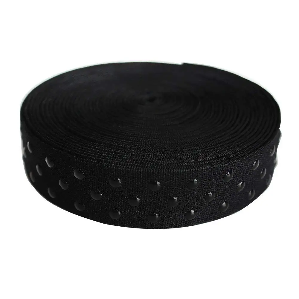 DW Black Silicone Elastic Gripper Tape for widely Used 