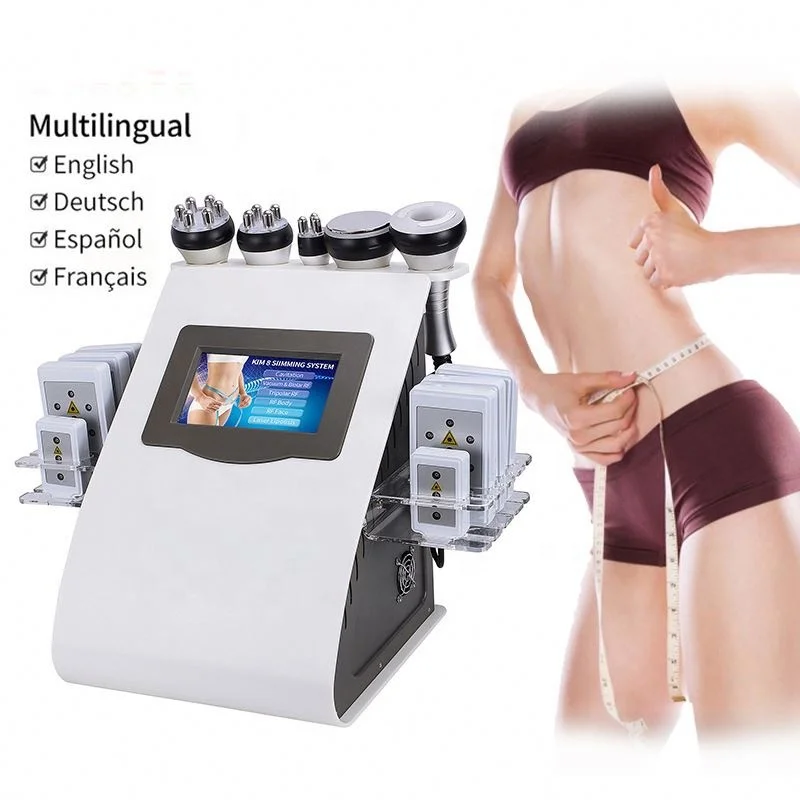 

2021 6 In 1 40K Radio Frequency Liposuction Body Masaage Slimming Machine