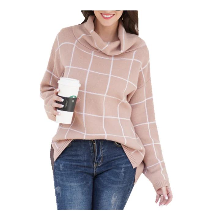 

Ladies Sweater For Winter Long Sleeve Sweaters Ladies Buttoned Sweater