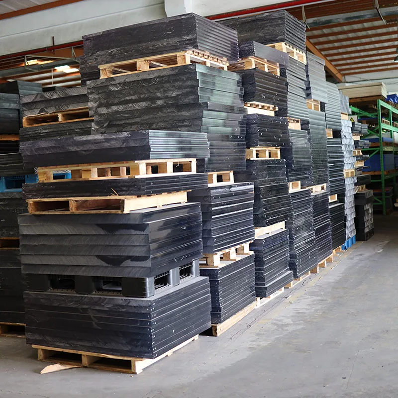 
2021 Factory Price Thick Engineering Plastic White and Black Pom Board 