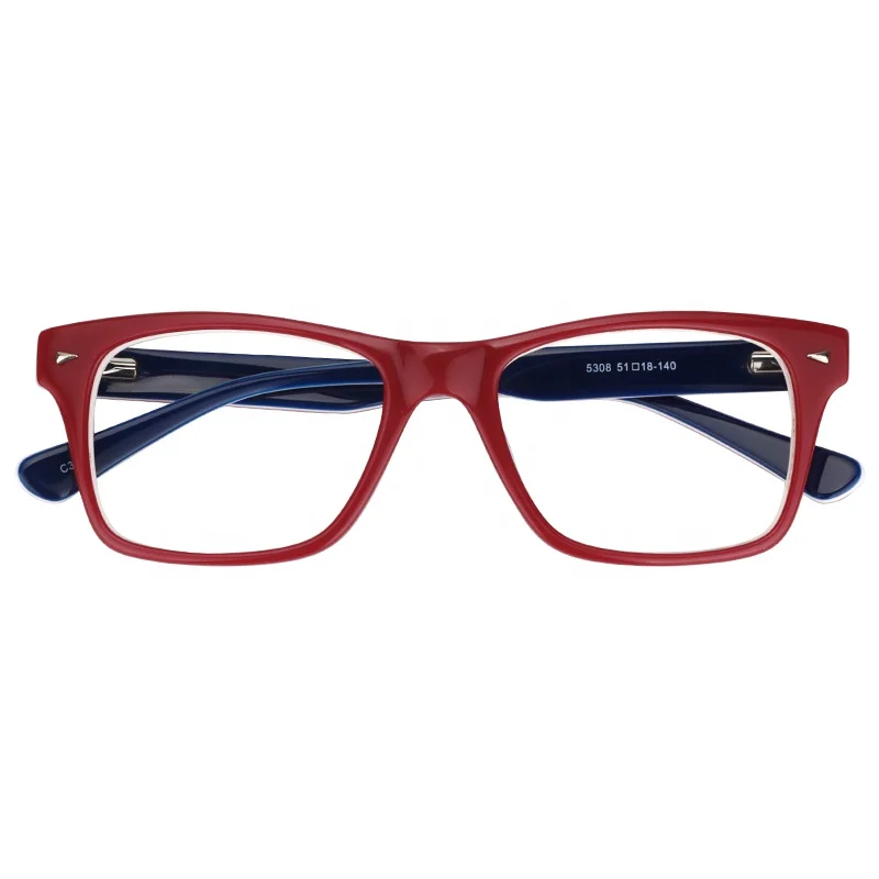 

China Wholesale Unisex Square Spectacles Optical Eyewear Prescription Glasses Frames