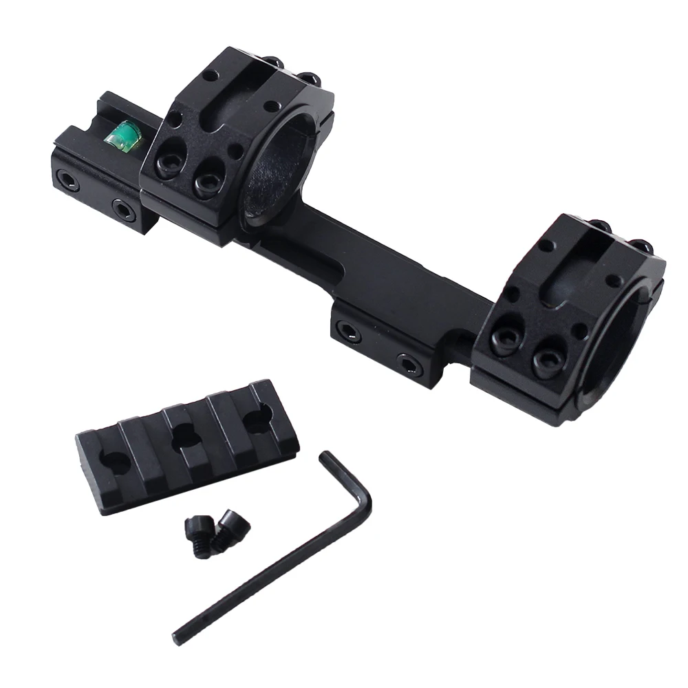 

Hunting Rifle 11mm 25.4/30mm dovetail Rail scope mount rings with Bubble Level and Top Picatinny Weaver Rail For Optics Sight