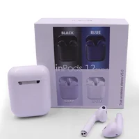 

Frosted Wireless Blue Tooth Macaron i12 Inpods12 Inpods 12 TWS Sport Earbuds Earphone Headset Super Bass Sound Earbuds