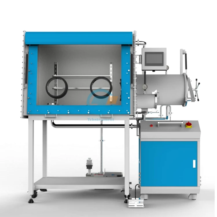 Laboratory Dry Glove Box With Humidity Purification System (h2o