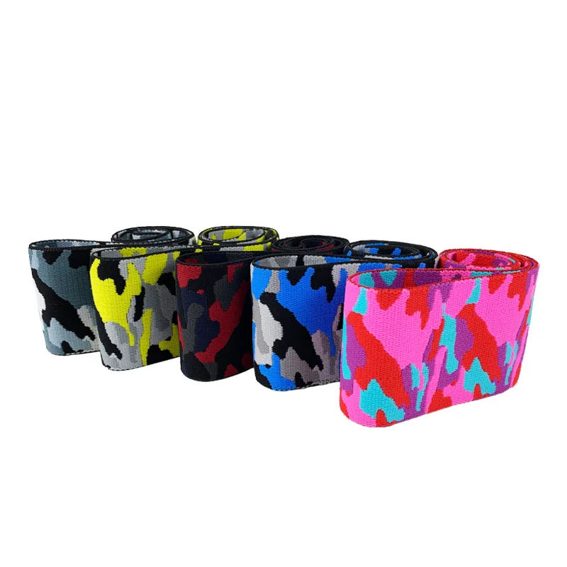 

Best Selling Camouflage Hip Band Athletics Hip Band Non Slip Fabric Resistance Bands for Women