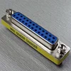 Mother DB9 Double row 9-pin serial plug RS232 with shell computer connection welding wire type