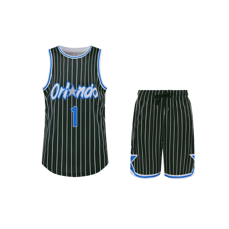 

Latest Basketball Jersey Retro Style Comfortable American Youth Magic Orlando Digital Printing BasketBall Jersey, Different color can be customized