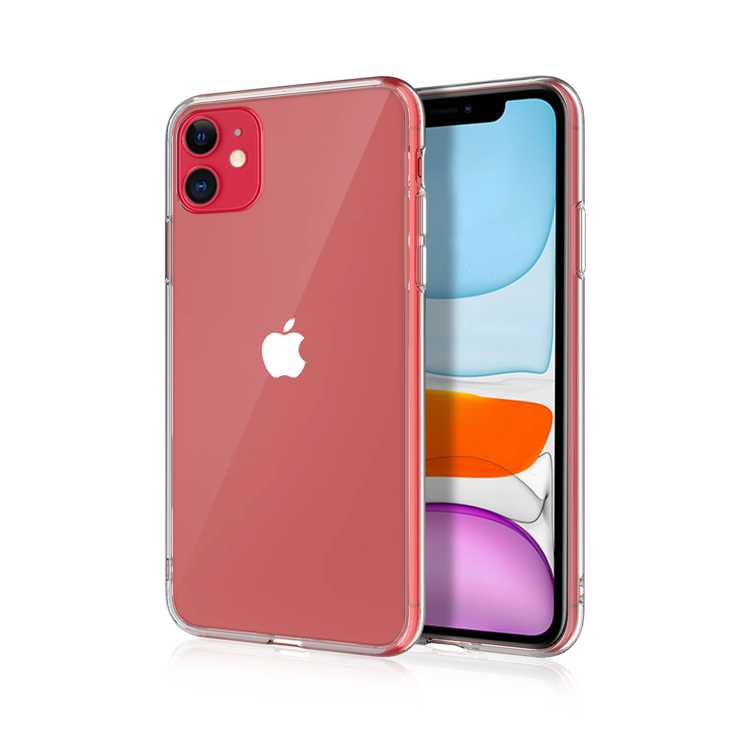 2020 New Apple Phone Case For Iphone Se Clear Real 9h Tempered Glass