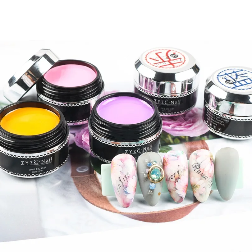 

Private label 12 colors uv painting gel for nails art paint gel polish