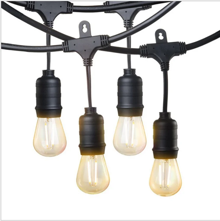 

Christmas Colorful Lighting IP65 E27 Bulb Holder With LED Colorful Lighting